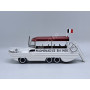 DUKW 353 "CHARLOT - PROMENADE EN MER - FRANCE" BLANC BACHE ROUGE GRENAT