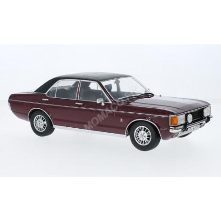 FORD GRANADA MKI 1975 ROUGE METALLISE/NOIR MAT