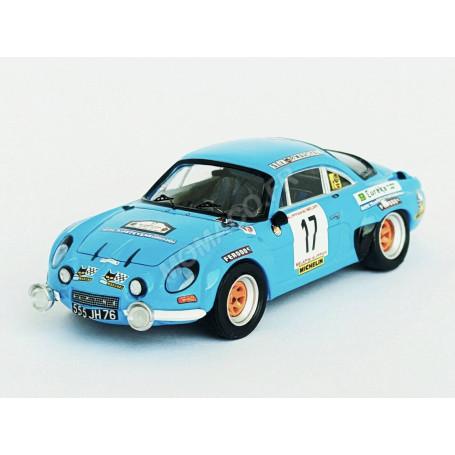 RENAULT ALPINE A110 17 MAURICE NUSBAUMER/ANNIE GOURDAIN RALLYE YPRES 1977