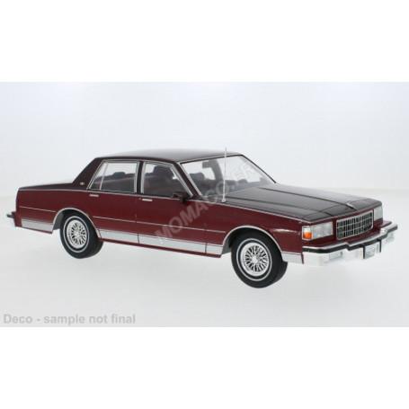 CHEVROLET CAPRICE 1987 ROUGE METALLISE/ROUGE FONCE