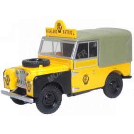 LAND ROVER SERIE I 88" CANVAS AA HIGHWAY PATROL