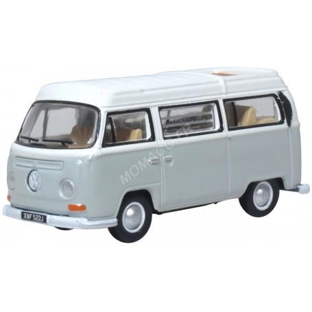 VOLKSWAGEN T2 BAY WINDOW CAMPER SILVER GREY/WHITE