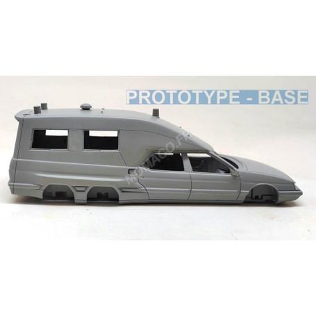 CITROEN XM TISSIER 1007 BLANC AVEC DECALQUES AMBULANCES