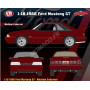 FORD MUSTANG GT 1988 BORDEAUX "MEDIUM CABERNET"