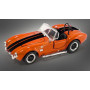 SHELBY COBRA 427 S/C 1965 ORANGE BANDES NOIRES