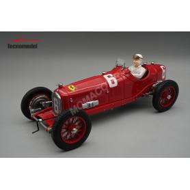 ALFA ROMEO P3 TIPO B 6 RUDOLF CARACCIOLA GRAND PRIX DE MONZA 1932 1ER AVEC FIGURINE