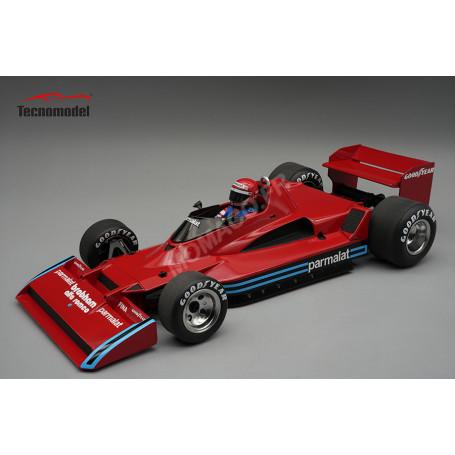 BRABHAM BT45C VOITURE TEST NIKI LAUDA CIRCUIT PAUL RICARD 1978 AVEC FIGURINE