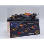 RED BULL F1 RB19 TEAM ORACLE RED BULL RACING 11 SERGIO PEREZ GRAND PRIX AUSTIN 2023 4EME (PACKAGING PREMIUM AVEC CASQUE)