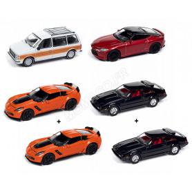 COFFRET DE 6 PIECES "AUTOWORLD PREMIUM ASSORTMENT" : 2024 - SERIE N°2 - VERSION A