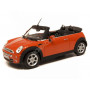 MINI COOPER 2006 CABRIOLET OUVERT ORANGE