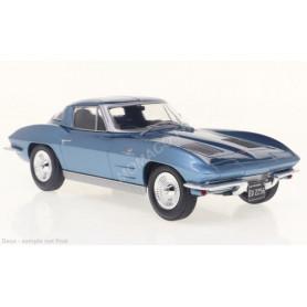 CHEVROLET CORVETTE C2 1963 BLEU CLAIR METALLISE