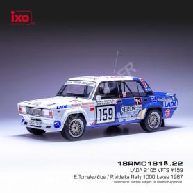 LADA 2105 VFTS 159 TUMALEVICIUS/VIDEIKA RALLYE DES 1000 LAKES 1987