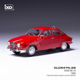 SAAB 96 V4 1965 ROUGE