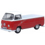 VOLKSWAGEN T2 BAY WINDOW PICK UP POPPY RED/WHITE