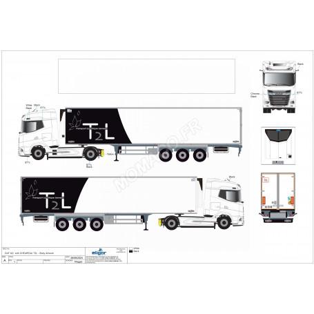 DAF XG REMORQUE CHEREAU T2L "TRANSPORTS LEMESLE"