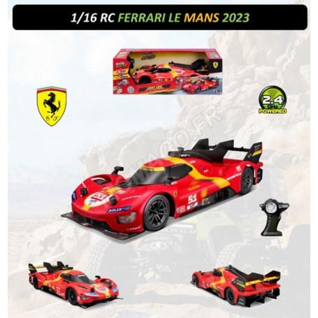 TECH RC - FERRARI 499P 3.0L TURBO V6 "TEAM FERRARI - AF CORSE" 51 A. PIER GUIDI/J.CALADO/A.GIOVINAZZI 24H DU MANS 2023 1ER