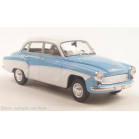 WARTBURG 312 1965 BLEU CLAIR