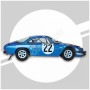 ALPINE A 110 1600 S 22 JEAN-CLAUDE ANDRUET / MICHEL VIAL RALLYE DE MONTE CARLO 1971 (FULL KIT)