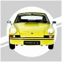 PORSCHE 911 RS 2.7 JAUNE/NOIR (FULL KIT)