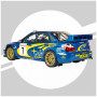 SUBARU IMPREZA 7 SOLDBERG/MILLS WRC RALLYE DE MONTE-CARLO 2003 (FULL KIT)