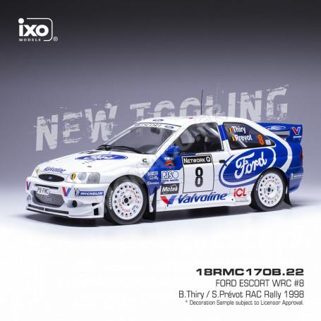 FORD ESCORT WRC 8 BRUNO THIRY/STEPHANE PREVOT RALLYE RAC 1998 (MAXIMUM PRECOMMANDE ATTEINT)