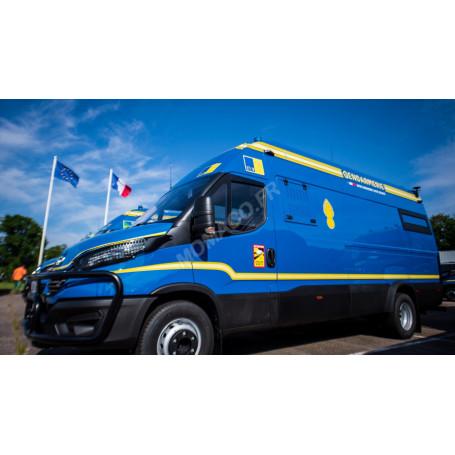 IVECO DAILY LONG "VCT - VEHICULE DE COMMANDEMENT ET DE TRANSMISSIONS" 2024 GENDARMERIE