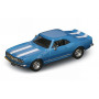 CHEVROLET CAMARO Z-28 1967 BLEUE AVEC BANDES BLANCHES