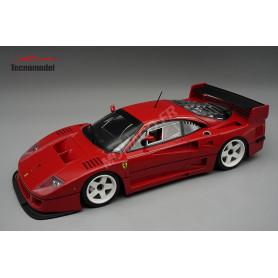 FERRARI F40 LM VERSION PRESSE AVEC JANTES BLANCHES 1996 ROUGE