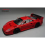 FERRARI F40 LM VERSION PRESSE AVEC JANTES NOIRES 1996 ROUGE