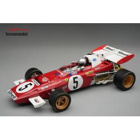 FERRARI 312 B2 F1 5 MARIO ANDRETTI GRAND PRIX D'ALLEMAGNE 1971 AVEC FIGURINE