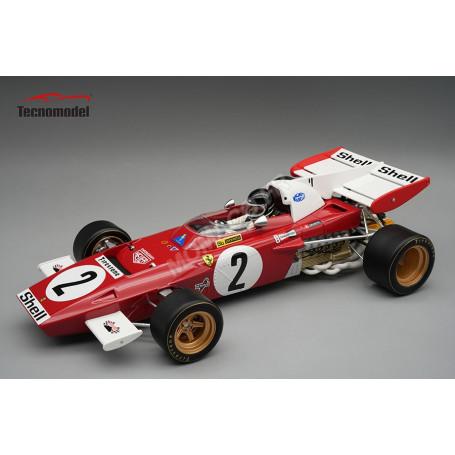 FERRARI 312 B2 F1 2 JACKY ICKX GRAND PRIX DE ZANDVOORT 1971 AVEC FIGURINE