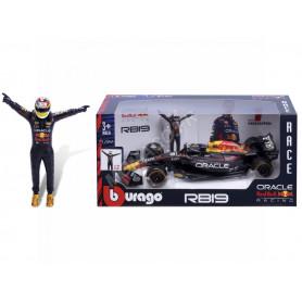 RED BULL F1 RB19 TEAM ORACLE RED BULL RACING 11 SERGIO PEREZ 2023 AVEC PILOTE