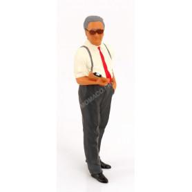 FIGURINE ENZO FERRARI AVEC PORTE BLOC