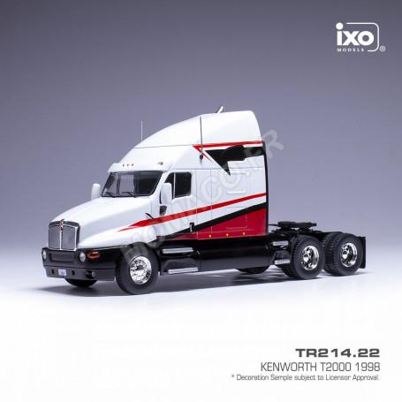 KENWORTH T2000 1998 BLANC/ROUGE