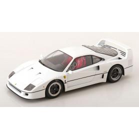 FERRARI F40 1987 BLANC "SULTAN DU BRUNEI"