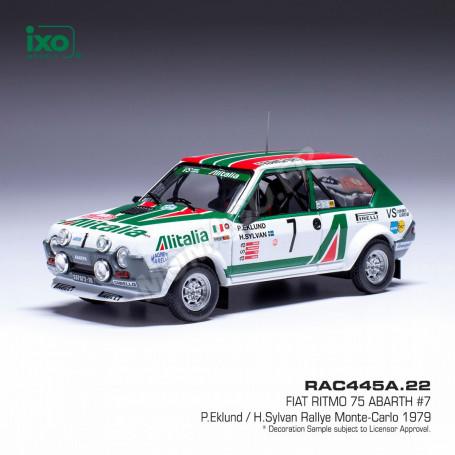 FIAT RITMO 75 ABARTH 7 PER EKLUND/HANS SYLVAN RALLYE MONTE-CARLO 1979