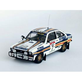 FORD ESCORT MK2 7 ARI VATANEN/DAVID RICHARDS RALLYE BANDAMA 1981