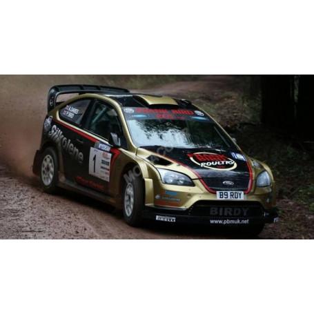 FORD FOCUS RS WRC 1 PAUL BIRD/ALED DAVIES RALLYE WYEDEAN FORREST 2015