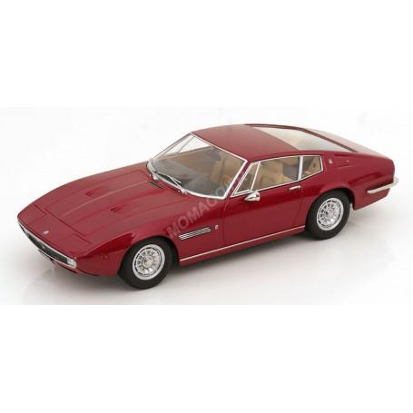 MASERATI GHIBLI COUPE 1969 ROUGE METALLISE