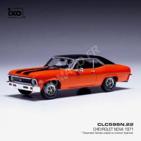 CHEVROLET NOVA SS 1971 ORANGE/NOIR