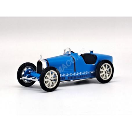 BUGATTI TYPE 35 BLEU (Nouvelle décoration - Sans roue de secours)