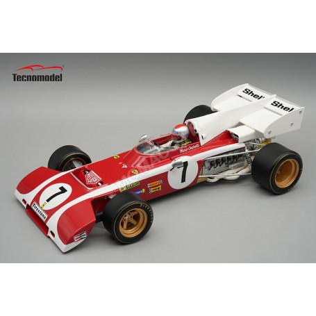 FERRARI 312 B2 7 MARIO ANDRETTI GRAND PRIX D'AFRIQUE DU SUD 1972 AVEC FIGURINE