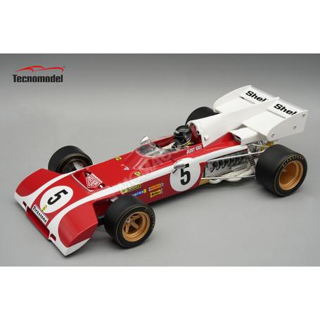 FERRARI 312 B2 5 JACKY ICKX GRAND PRIX D'AFRIQUE DU SUD 1972 AVEC FIGURINE