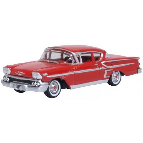 CHEVROLET IMPALA SPORT COUPE 1958RIO RED