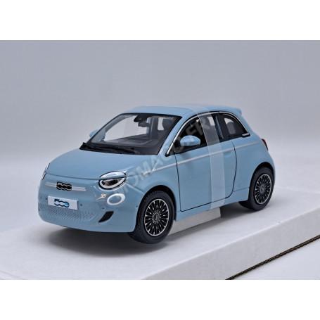 FIAT 500E BLEU