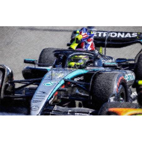 MERCEDES GP F1 W15 EQ PERFORMANCE TEAM AMG PETRONAS MOTORSPORT 44 LEWIS HAMILTON 2024 (BOITAGE SOUPLE)