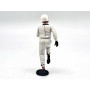 FIGURINE PILOTE SUR LE DEPART CASQUE BLANC