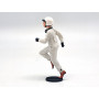 FIGURINE PILOTE SUR LE DEPART CASQUE BLANC