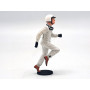 FIGURINE PILOTE SUR LE DEPART CASQUE BLANC