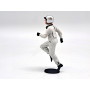 FIGURINE PILOTE SUR LE DEPART CASQUE GRIS METALLISE